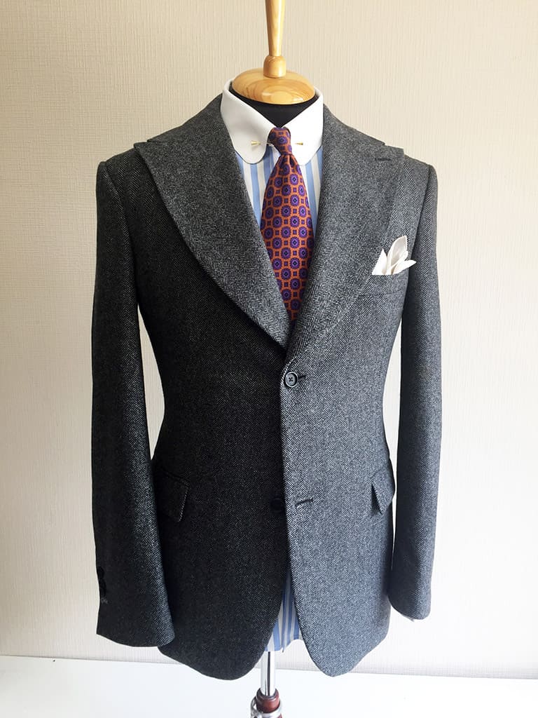 Мужской пиджак из кашемира Scabal
